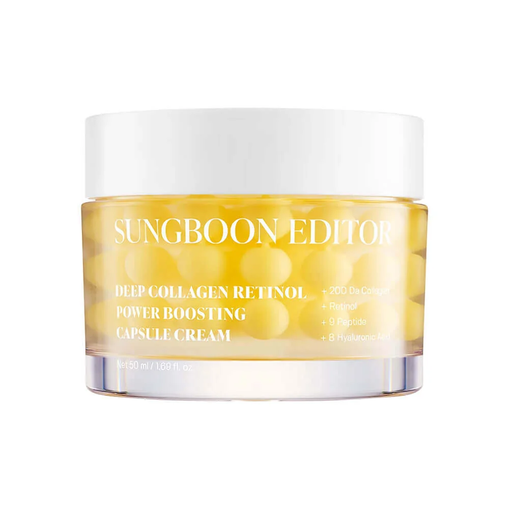 Sungboon Editor Deep Collagen Retinol Power Boosting Capsule Cream